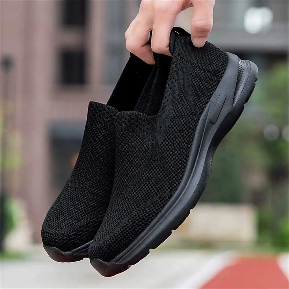 Streetwear Brand Store - Tanpa renda jaring sepatu bot pria,