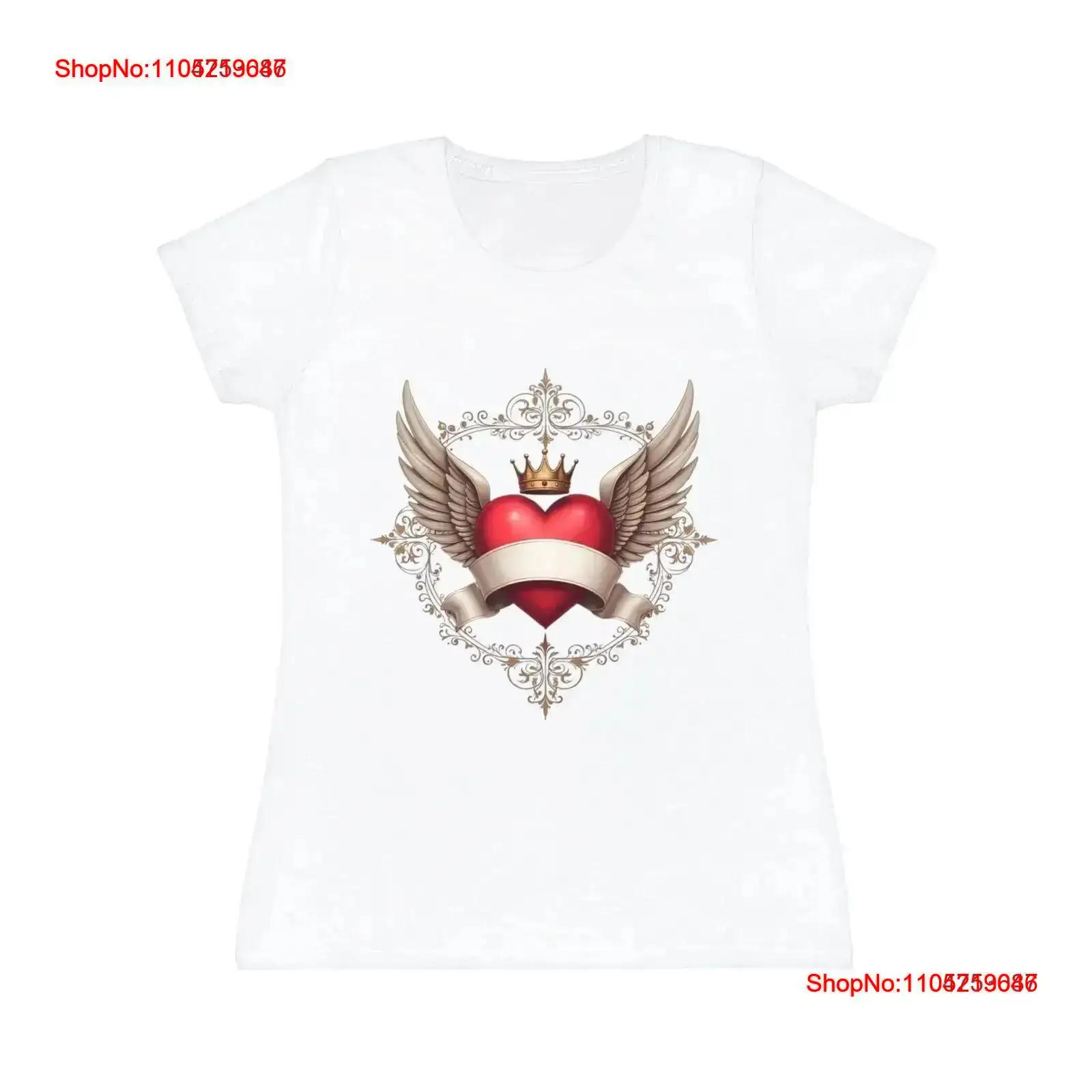 Streetwear Brand Heart - Kaos untuk WANITA motif hati dan