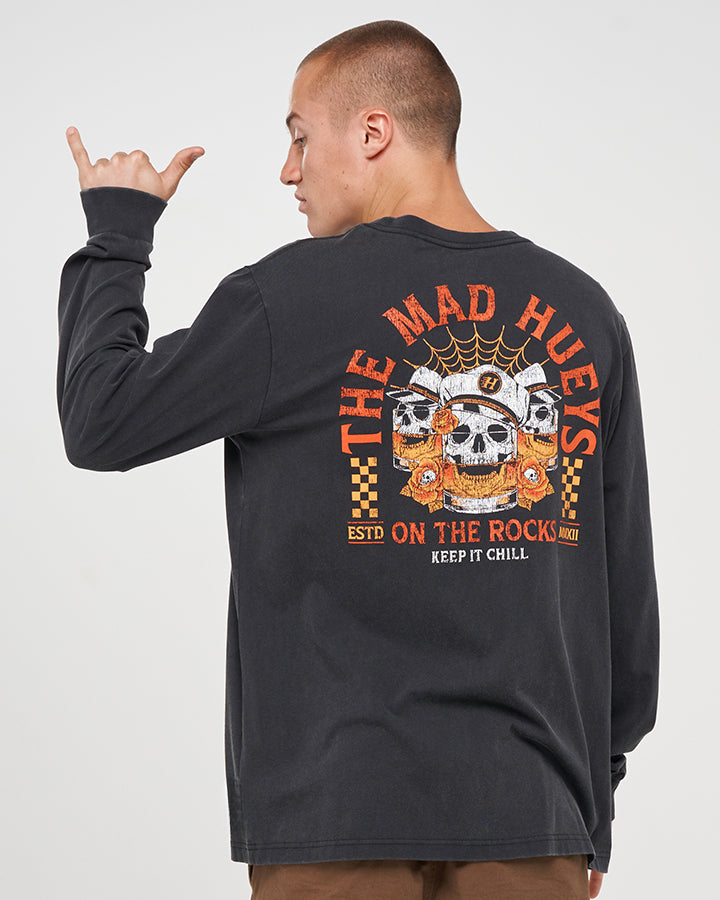 Streetwear Brand Hoodie - On The Rocks Skull Sailor Fishing