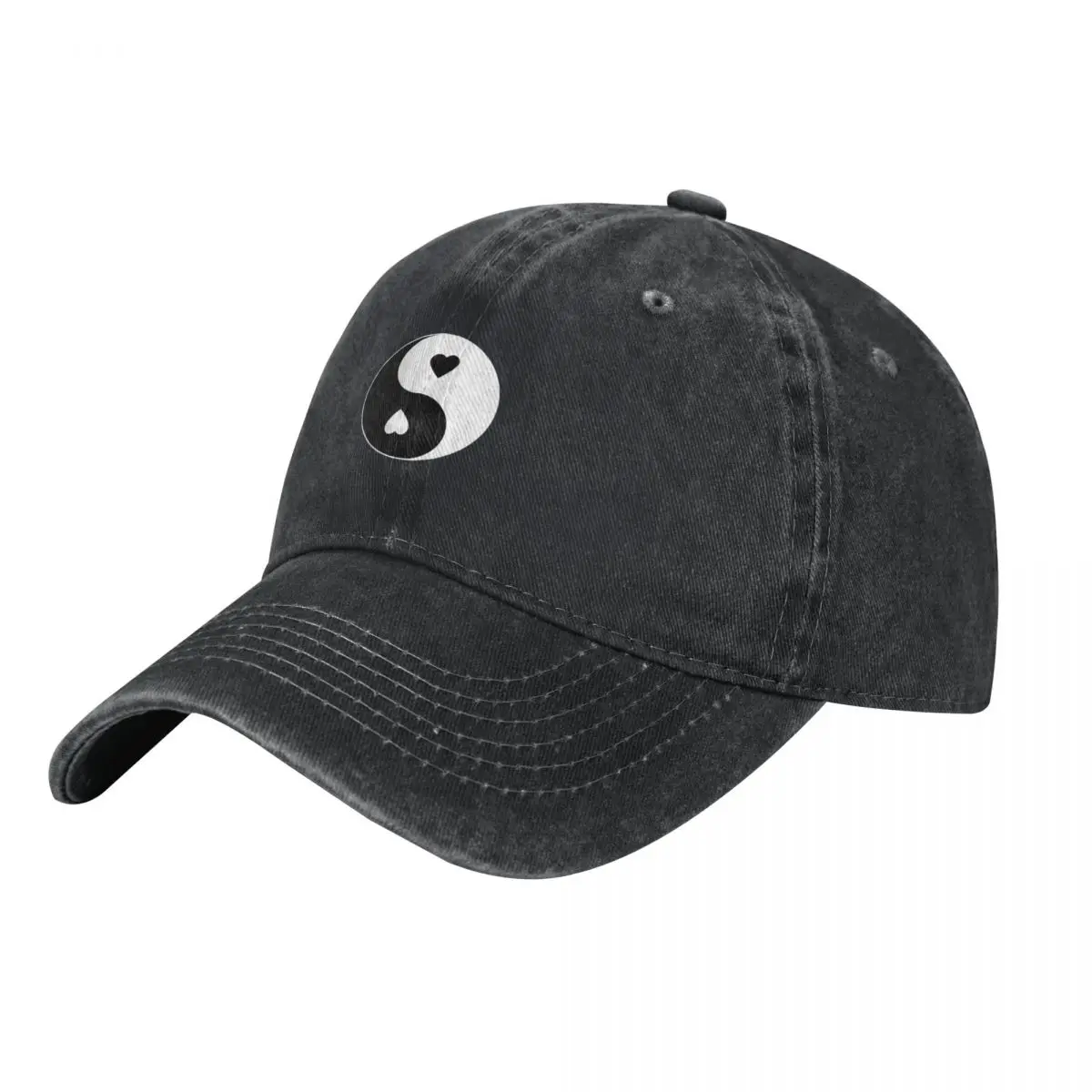 Streetwear Brand Heart - Topi Bisbol Simbol Hati Yin Yang