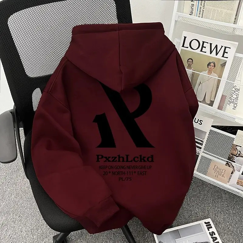 Streetwear Brand Hoodies - Sweater Olahraga Berkerudung Pria Musim Gugur