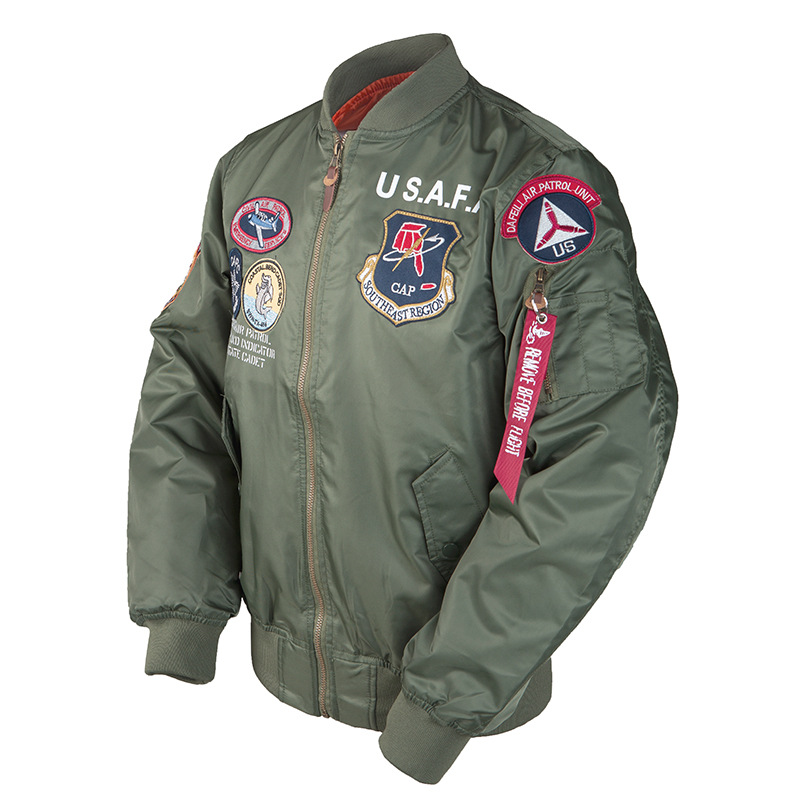 Streetwear Brand Vintage - 2027 Patch Bordir Militer vintage pria