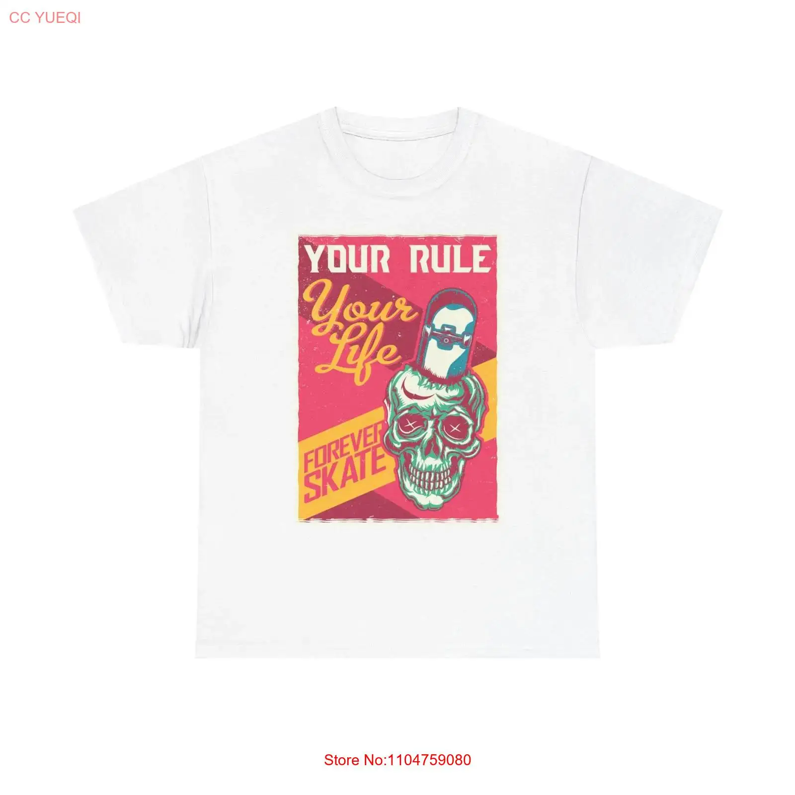 Streetwear Brand Graphic Designer - Kaos Forever Skate Baru Katun Vintage