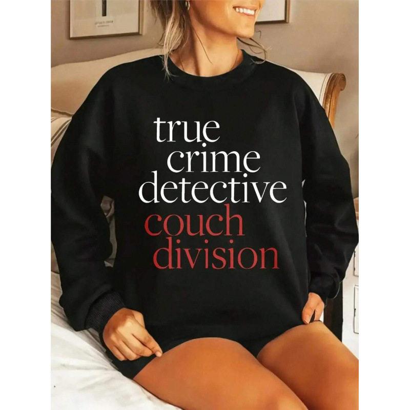 Streetwear Brand Collection - Sweatshirt Cetak Setelan Olahraga Kasual Wanita