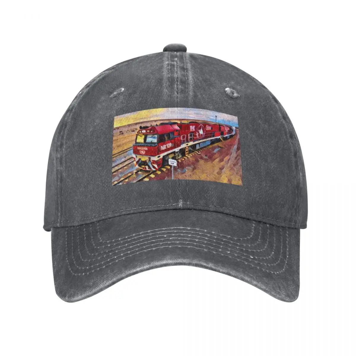 Cap Streetwear Brand - Topi Bisbol The Ghan Train Australia