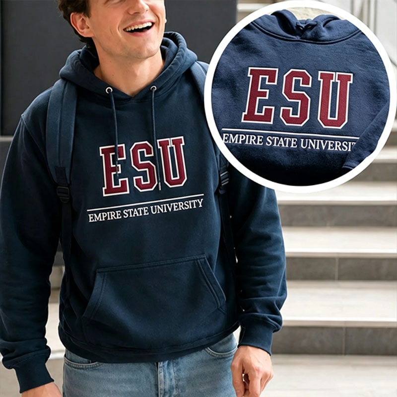 Streetwear Brand Hoodie - Hoodie Sweatshirt ESU Empire State University