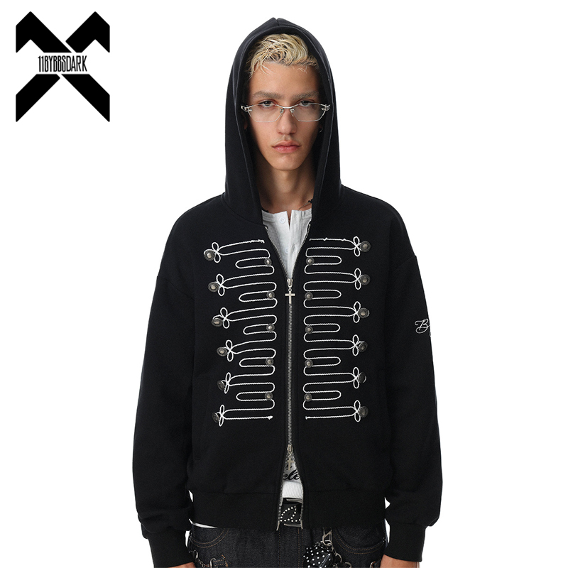 Hoodie Zip Up Streetwear Pria  - Streetwear Brand Hoodies ulasan dan harga