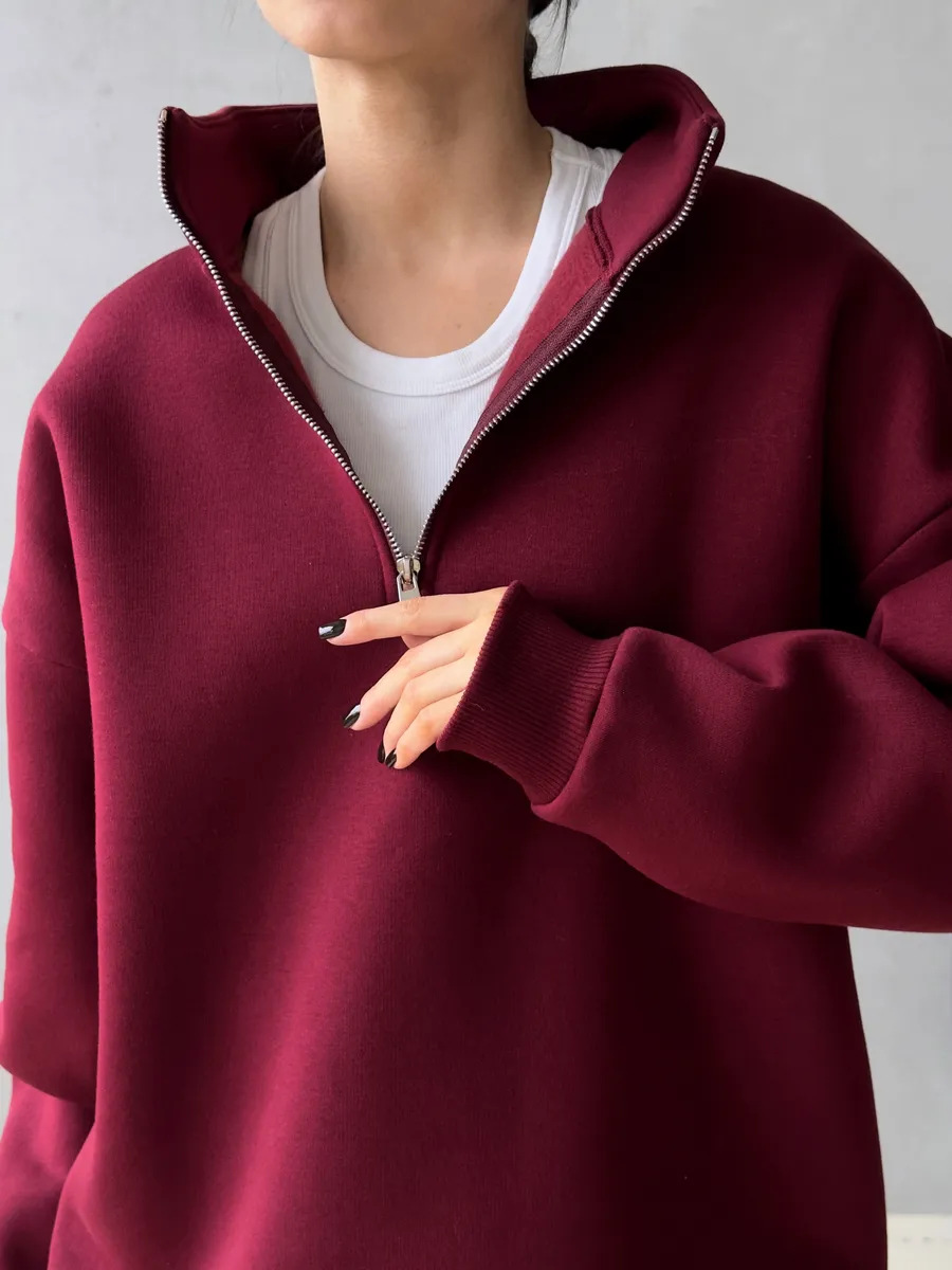 Hoodie Lengan Panjang Tambalan - Streetwear Brand Hoodies ulasan dan harga