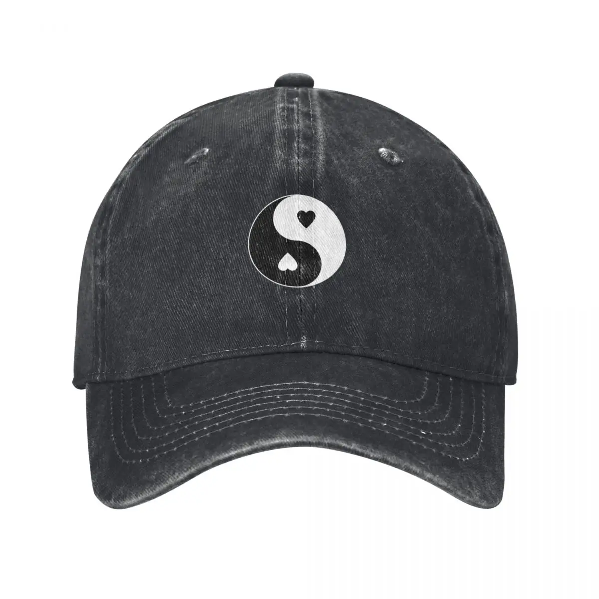 Topi Bisbol Simbol Hati Yin Ya - Streetwear Brand Heart ulasan dan harga