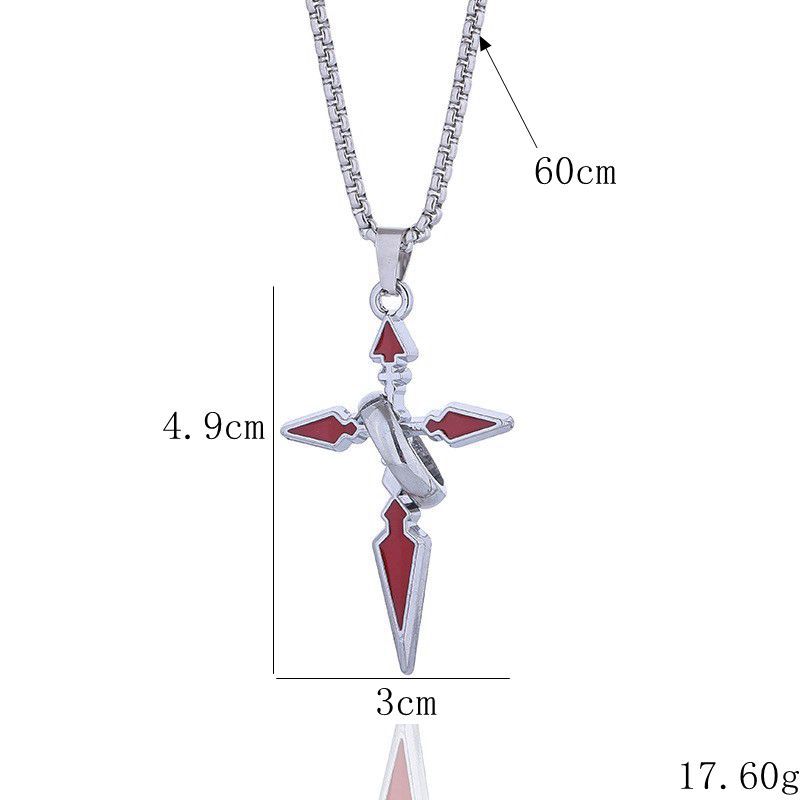 Kalung Liontin Salib Merek Tre - Streetwear Brand Jewelry ulasan dan harga