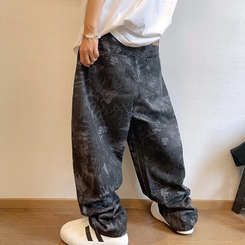 Celana Denim jalanan pria, Jea - Streetwear Brand Graphic Designer ulasan dan harga