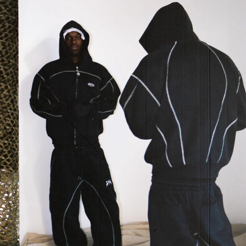 Hoodie Zipper Longgar Streetwe - Streetwear Brand Hoodies ulasan dan harga