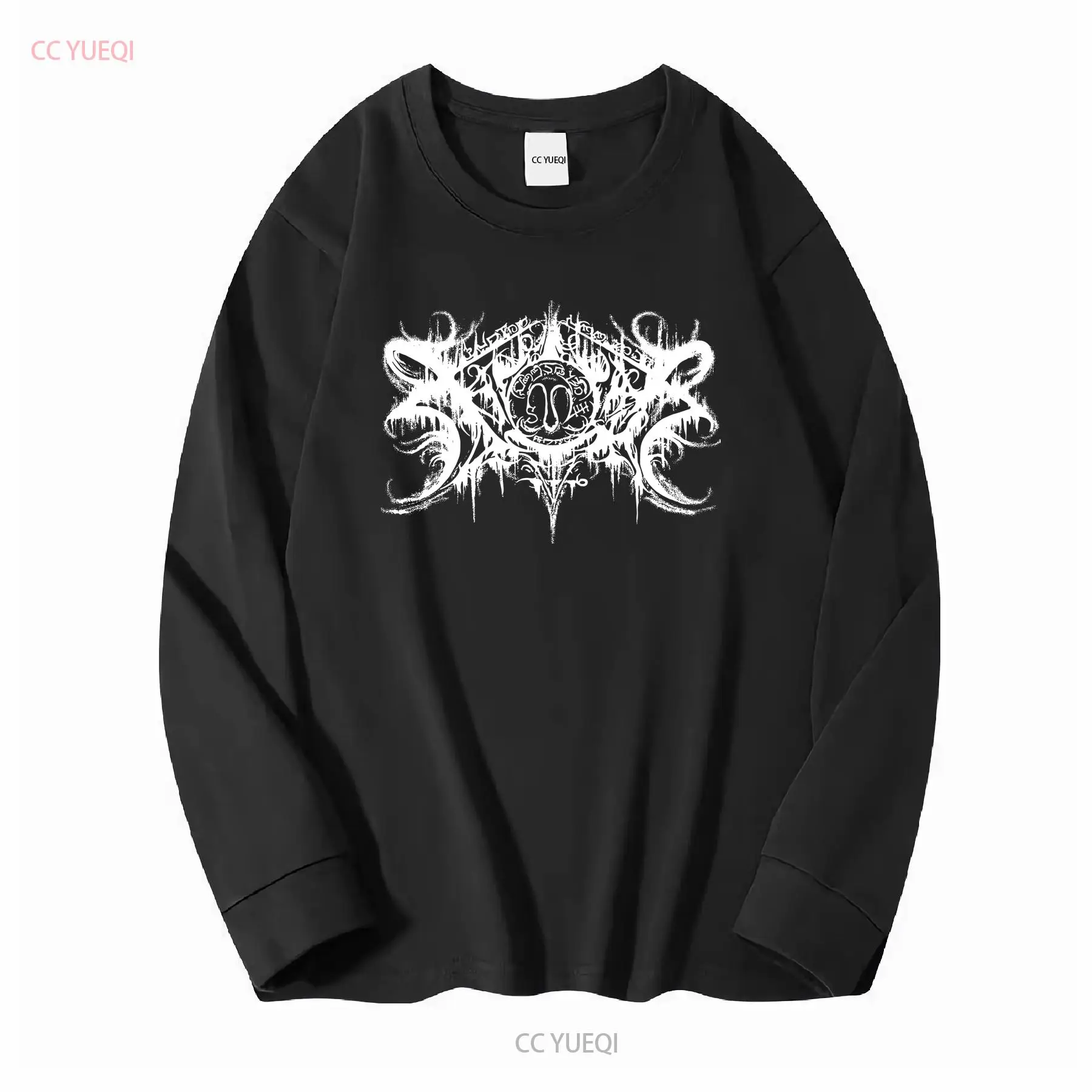 XASTHUR Kaus Baru Hitam Metal  - Streetwear Brand Vintage ulasan dan harga