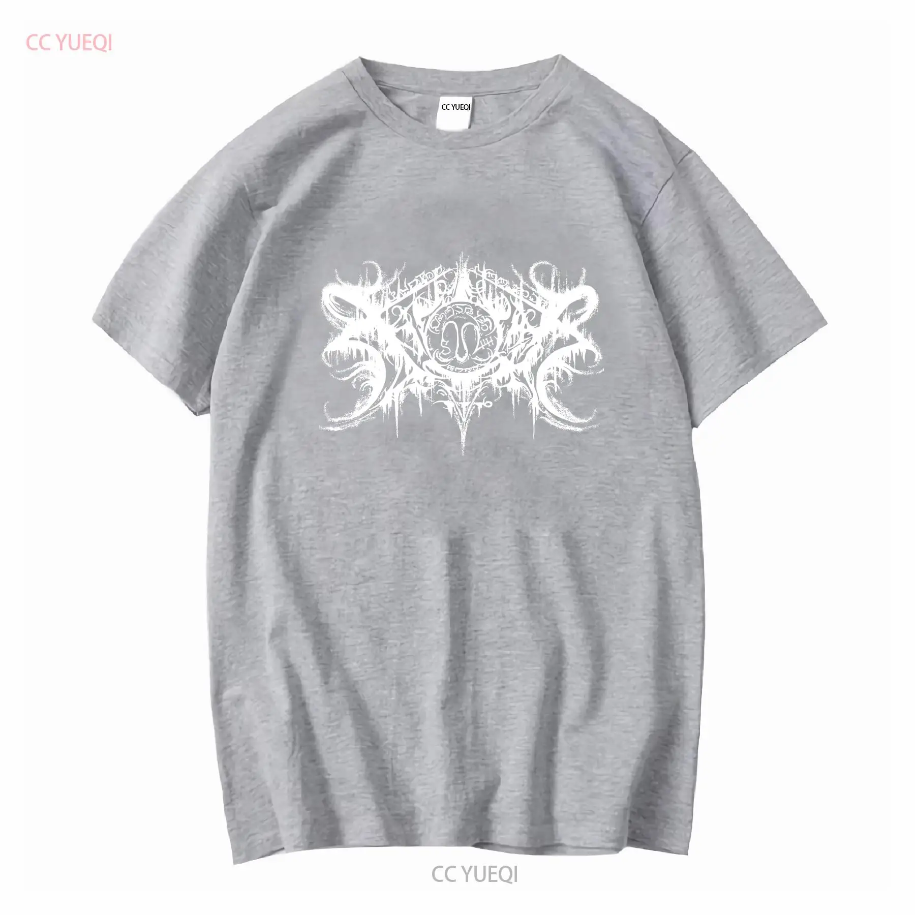 XASTHUR Kaus Baru Hitam Metal  - Streetwear Brand Vintage ulasan dan harga