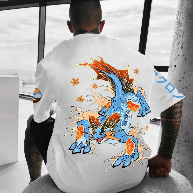 Kaos Print Co-branding Pokémon - Cap Streetwear Brand ulasan dan harga