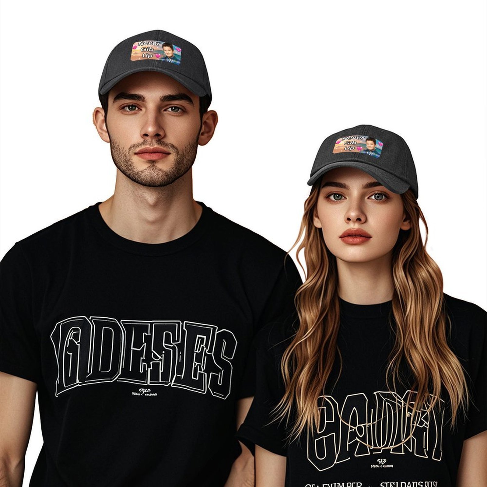 Topi Baseball Stiker Never Giv - Cap Streetwear Brand ulasan dan harga