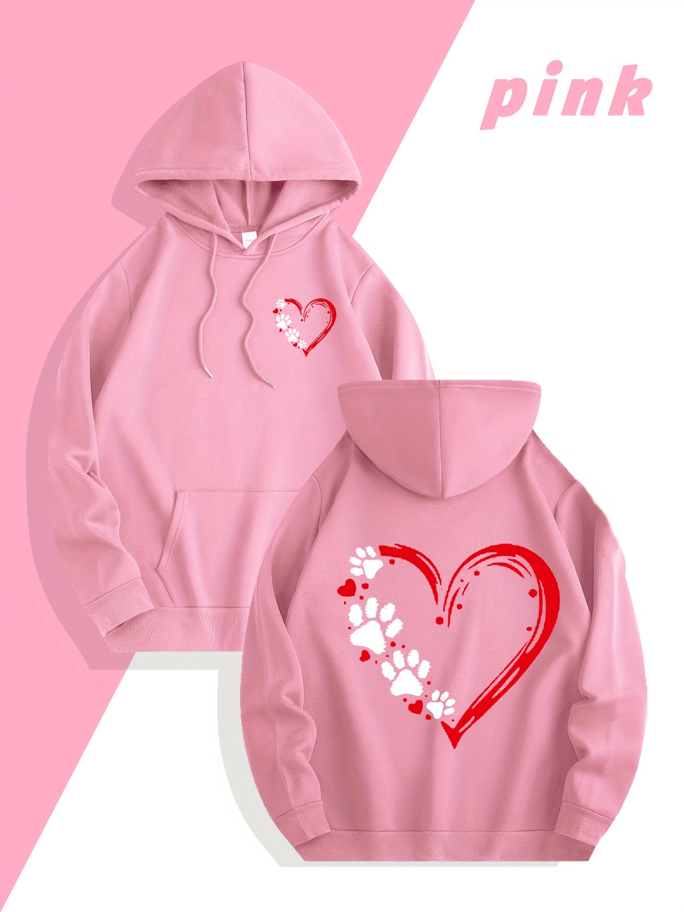 Sweatshirt Pria Motif Hati Mer - Streetwear Brand Heart ulasan dan harga
